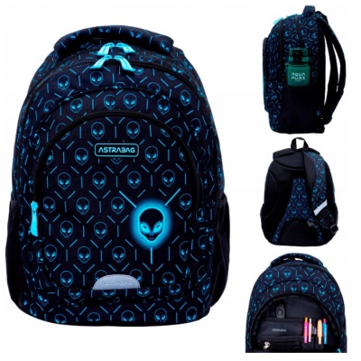 Školský batoh AstraBAG NEON UFO – ergonomický batoh pre školákov Školský batoh AstraBAG NEON UFO – ergonomický batoh pre školákov