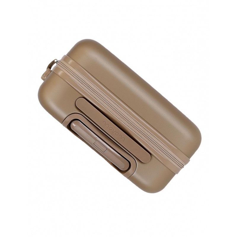 Malý kufor Movom Galaxy Champagne 55x40x20 cm ✓ 4 kolieska ✓ Číselný zámok Malý kufor Movom Galaxy Champagne 55x40x20 cm ✓ 4 kolieska ✓ Číselný zámok