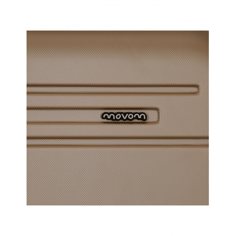 Malý kufor Movom Galaxy Champagne 55x40x20 cm ✓ 4 kolieska ✓ Číselný zámok Malý kufor Movom Galaxy Champagne 55x40x20 cm ✓ 4 kolieska ✓ Číselný zámok