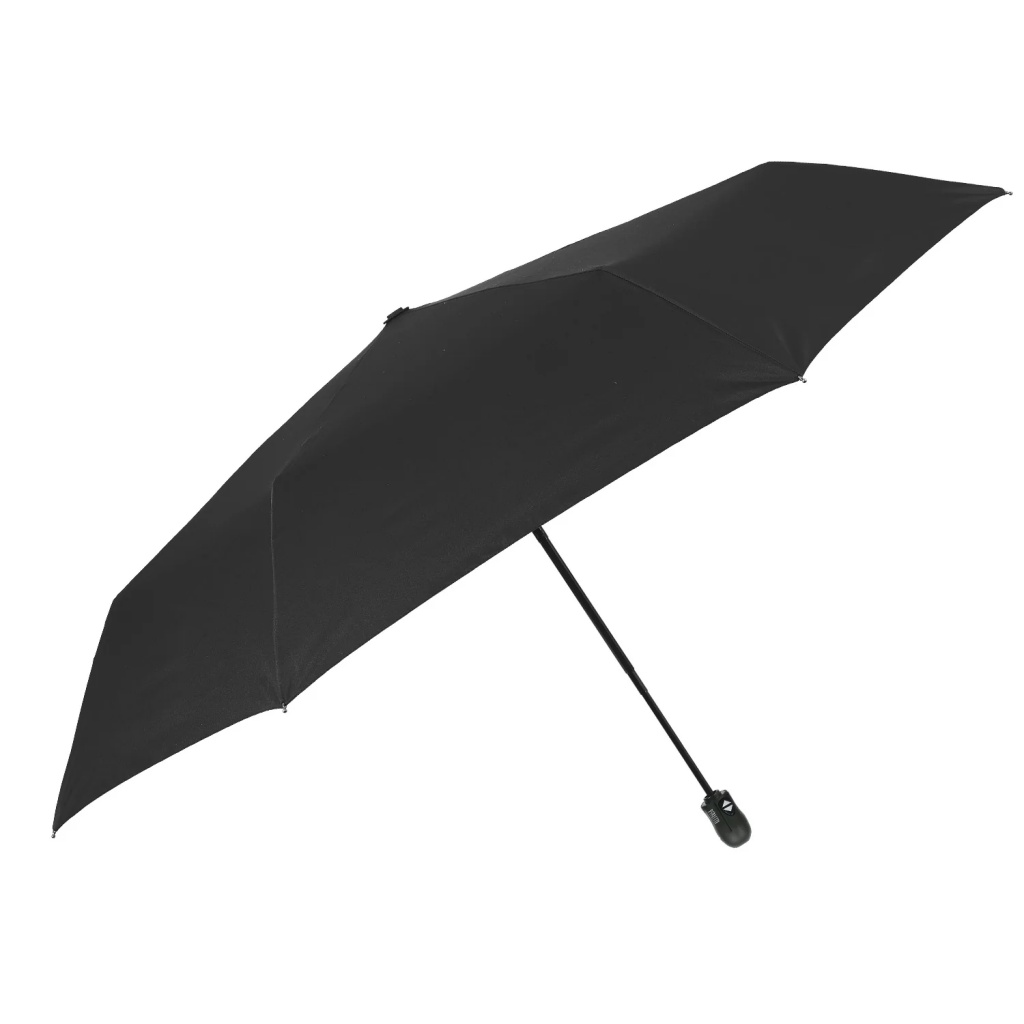 Perletti dáždnik Extra Piatto Black – skladací, plnoautomatický, vetruvzdorný