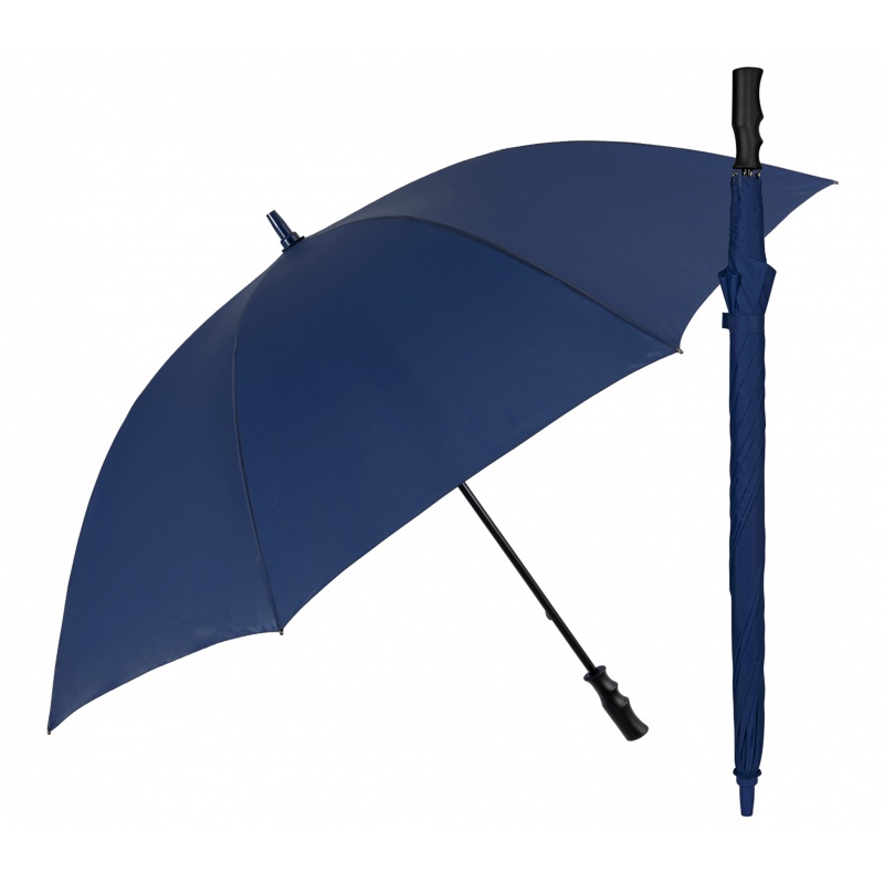 Golfový dáždnik Perletti Promotional Navy – XXL, manuálny, 132 cm Golfový dáždnik Perletti Promotional Navy – XXL, manuálny, 132 cm