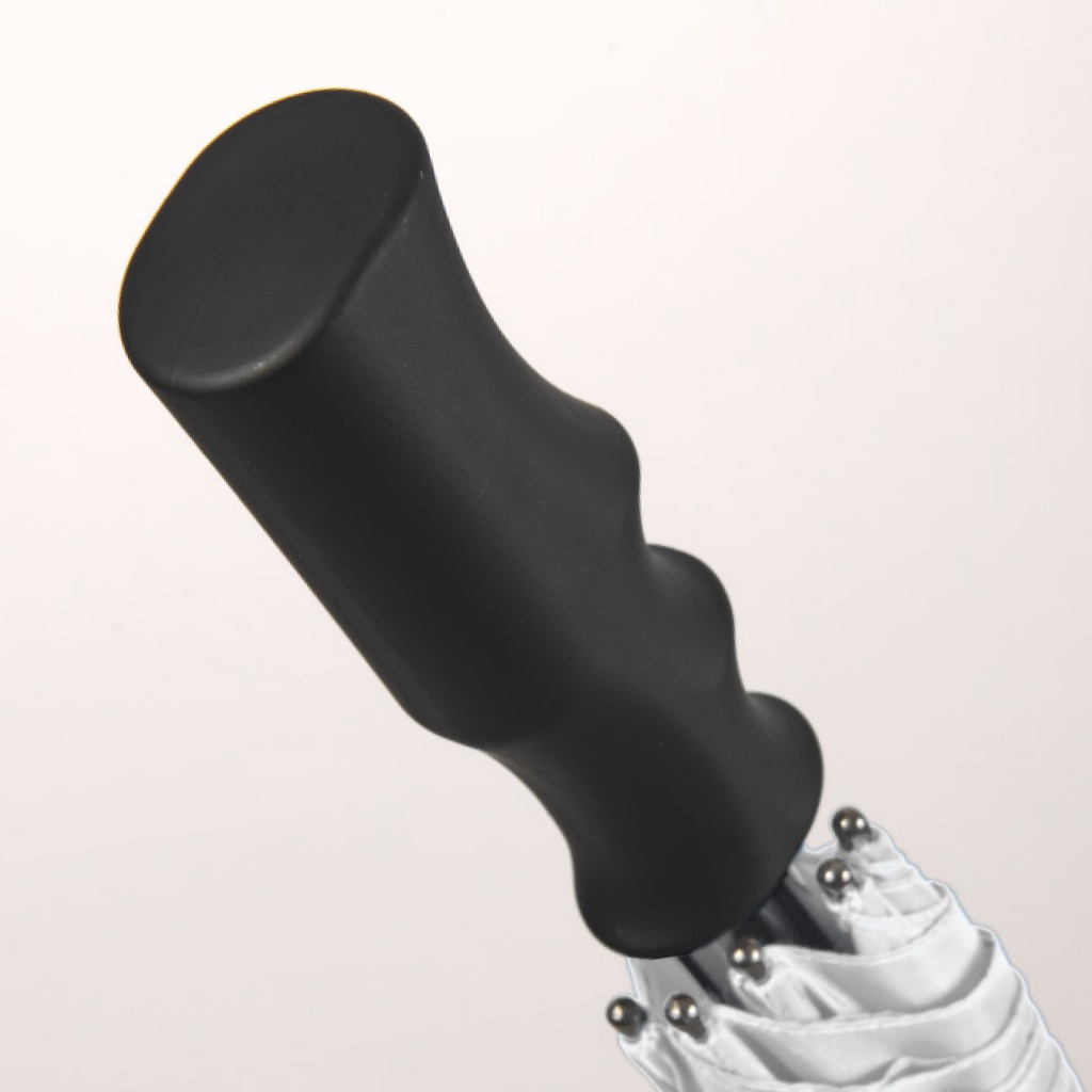 Golfový deštník Perletti Promotional White – XXL, manuální, 132 cm