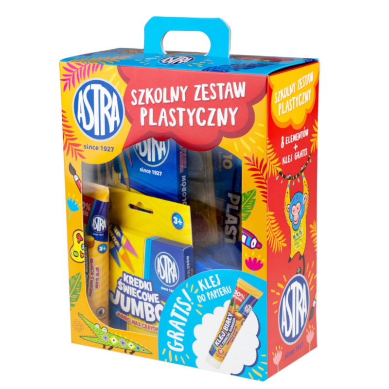 Kompletná výtvarná sada Astra Creative Box + lepidlo ZDARMA, 602114002 Kompletná výtvarná sada Astra Creative Box + lepidlo ZDARMA, 602114002