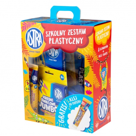 Astra Creative Box – výtvarná sada v kufríku + lepidlo ZDARMA