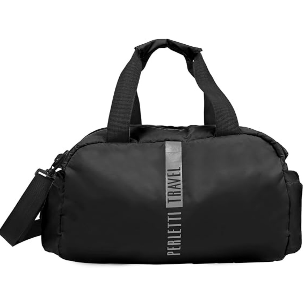 PERLETTI Univerzální příruční taška do letadla Ryanair Nero, 14238