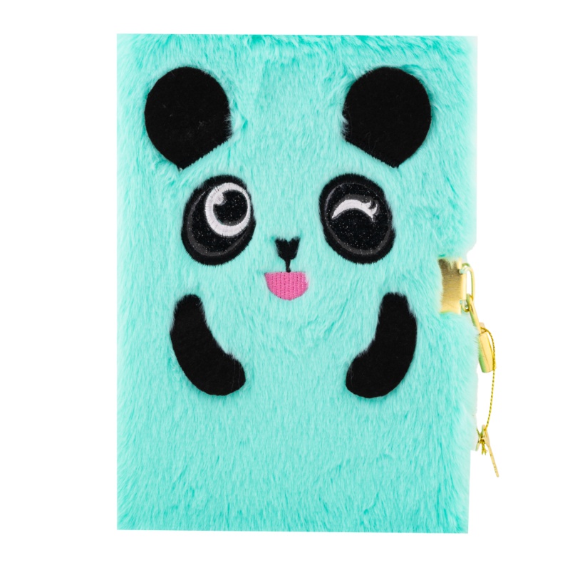 Roztomilý zápisník ASTRAPAP MINTY PANDAS formátu A5 s motívom pandy. Obsahuje 96 listov linkovaného papiera (70g) a praktický zá
