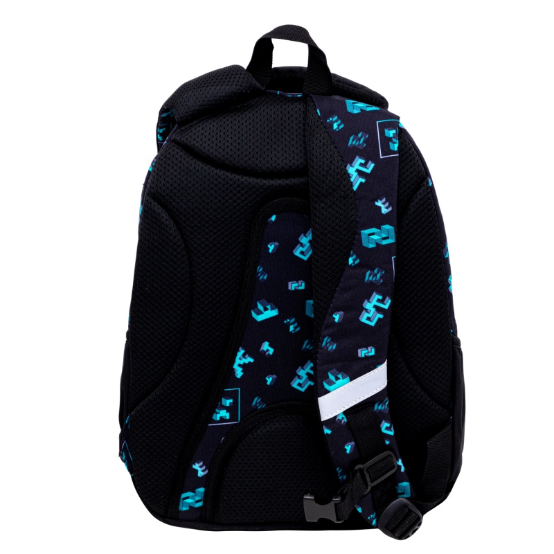 Školský batoh AstraBAG DARK PIXEL pre 1. stupeň ✓ Kompaktný a bezpečný
