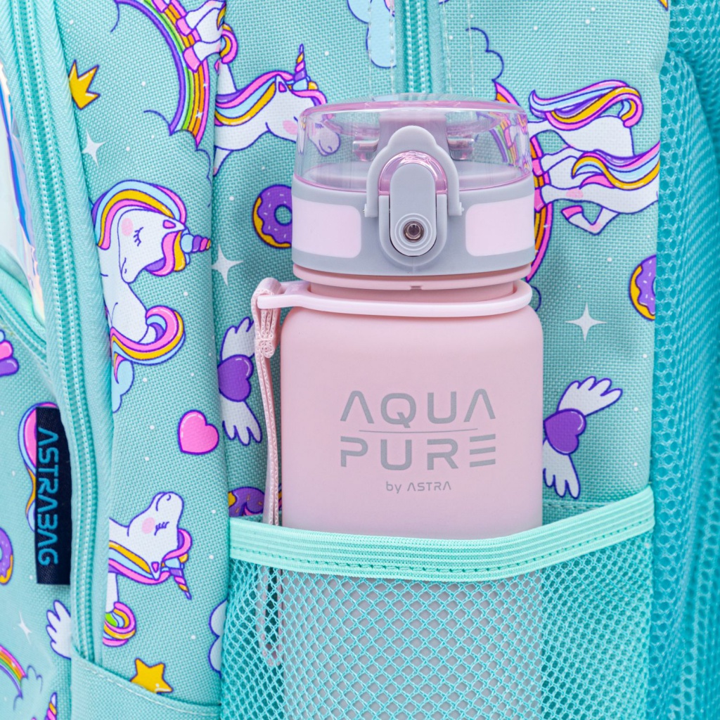 Školský batoh AstraBAG MINTY UNICORN ✓ Ergonomický, s priehradkou na notebook