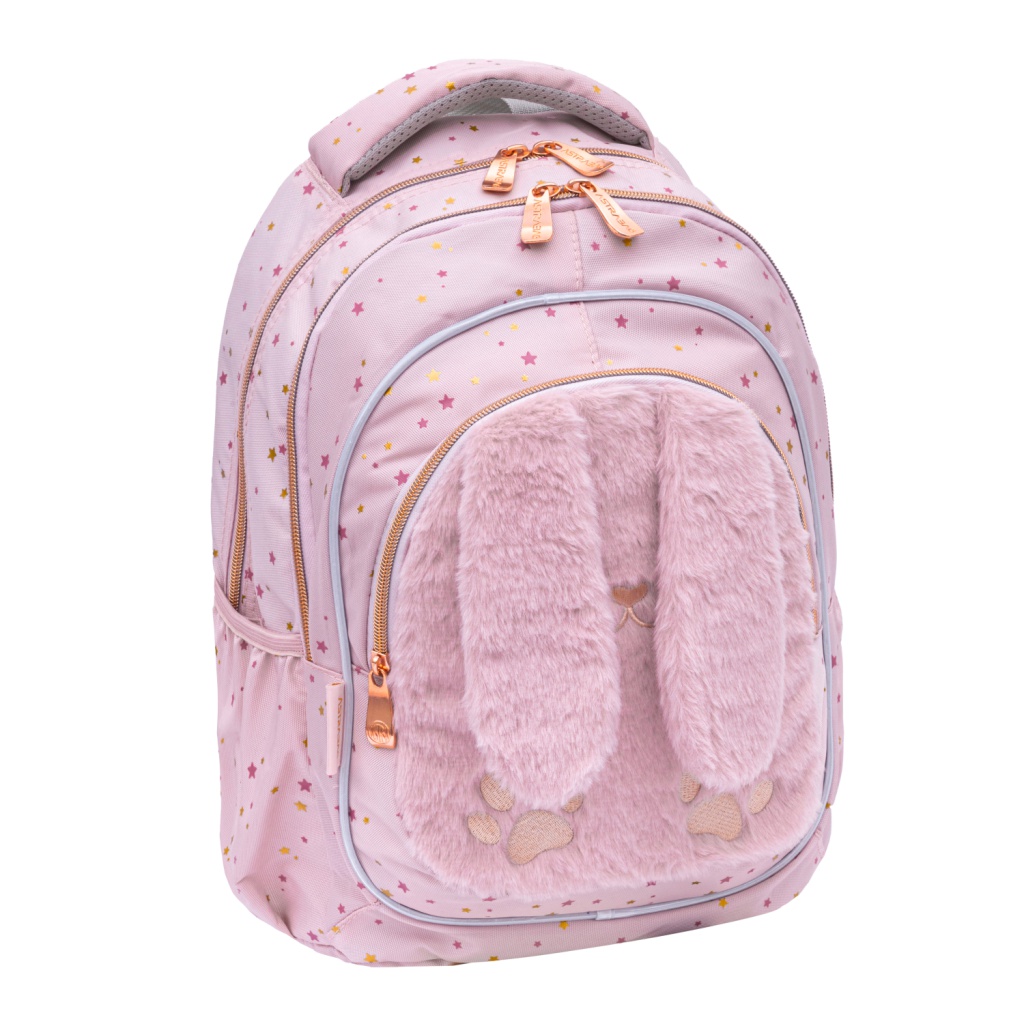 Školní batoh AstraBAG FLUFFY BUNNY růžový ✓ 20 l pro první stupeň