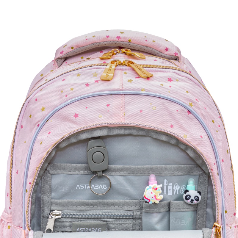 Školní batoh AstraBAG FLUFFY BUNNY růžový ✓ 20 l pro první stupeň