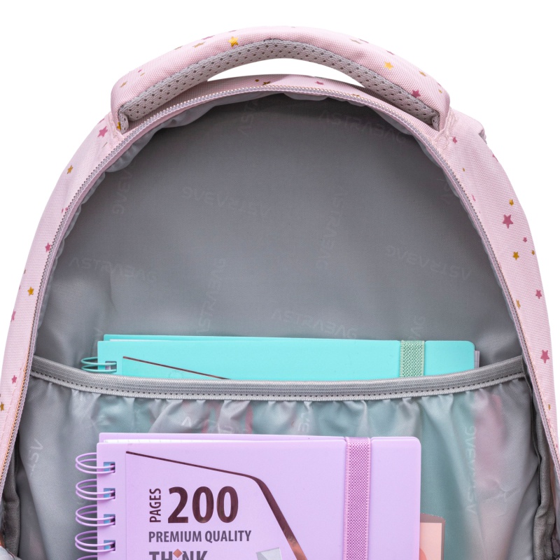 Školní batoh AstraBAG FLUFFY BUNNY růžový ✓ 20 l pro první stupeň