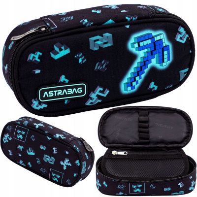 Penál ASTRABAG je stylový a praktický doplněk pro školáky. Díky organizéru budou všechny psací potřeby přehledně uspořádány Penál ASTRABAG je stylový a praktický doplněk pro školáky. Díky organizéru budou všechny psací potřeby přehledně uspořádány