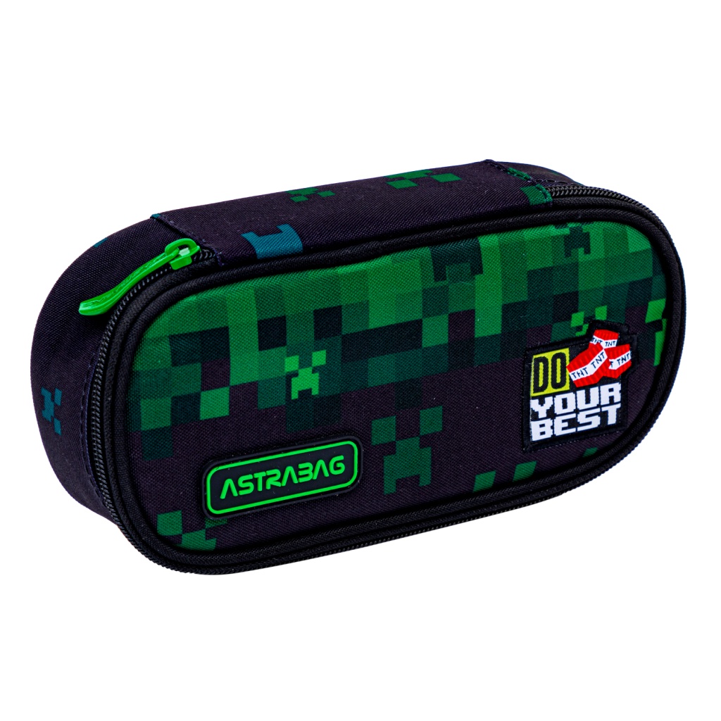 Penál ASTRABAG je stylový a praktický doplněk pro školáky. Díky organizéru budou všechny psací potřeby přehledně uspořádány