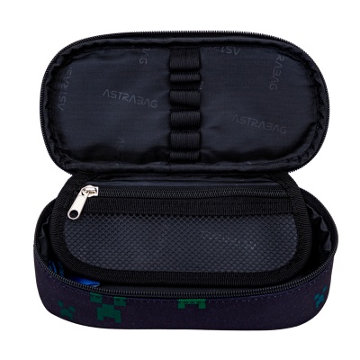 Penál ASTRABAG je stylový a praktický doplněk pro školáky. Díky organizéru budou všechny psací potřeby přehledně uspořádány Penál ASTRABAG je stylový a praktický doplněk pro školáky. Díky organizéru budou všechny psací potřeby přehledně uspořádány
