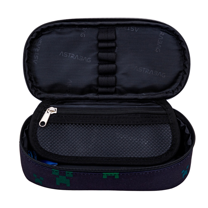 Penál ASTRABAG je stylový a praktický doplněk pro školáky. Díky organizéru budou všechny psací potřeby přehledně uspořádány Penál ASTRABAG je stylový a praktický doplněk pro školáky. Díky organizéru budou všechny psací potřeby přehledně uspořádány