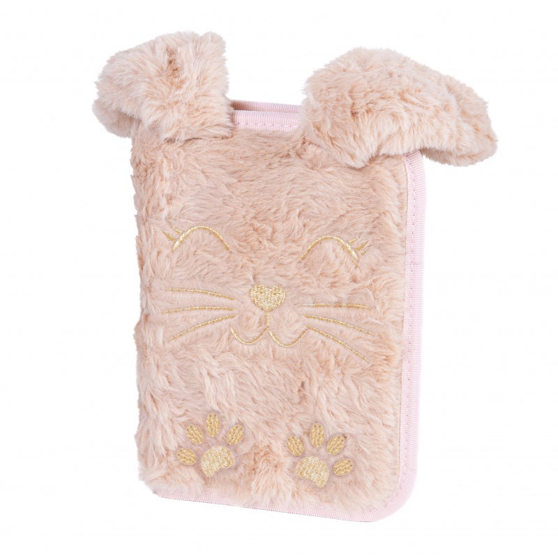 Vyklápací peračník FLUFFY BUNNY s výbavou ✓ Mäkký školský peračník s uškami Vyklápací peračník FLUFFY BUNNY s výbavou ✓ Mäkký školský peračník s uškami