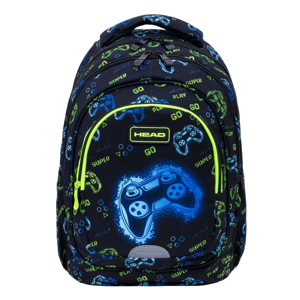 Školský batoh pre prvý stupeň Head GO PLAYING NEON, AB330, 502025041