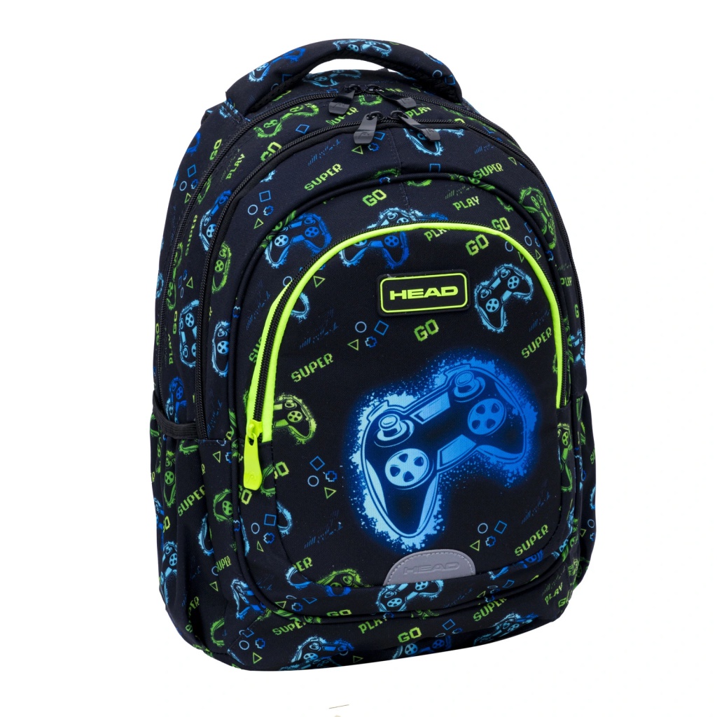 Školský batoh pre prvý stupeň Head GO PLAYING NEON, AB330, 502025041