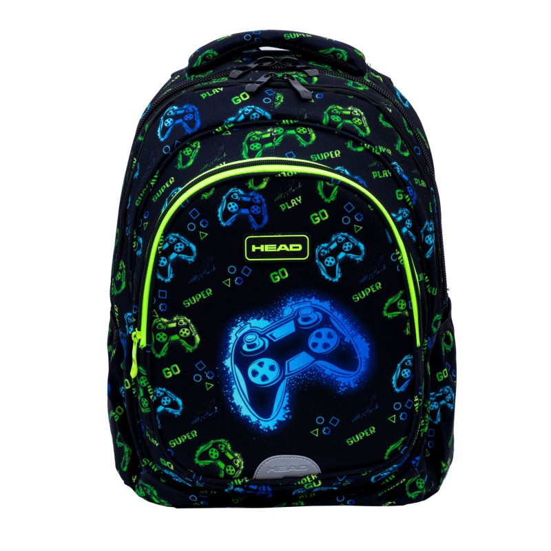 Školský batoh Head GO PLAYING NEON pre žiakov | 27 l Školský batoh Head GO PLAYING NEON pre žiakov | 27 l