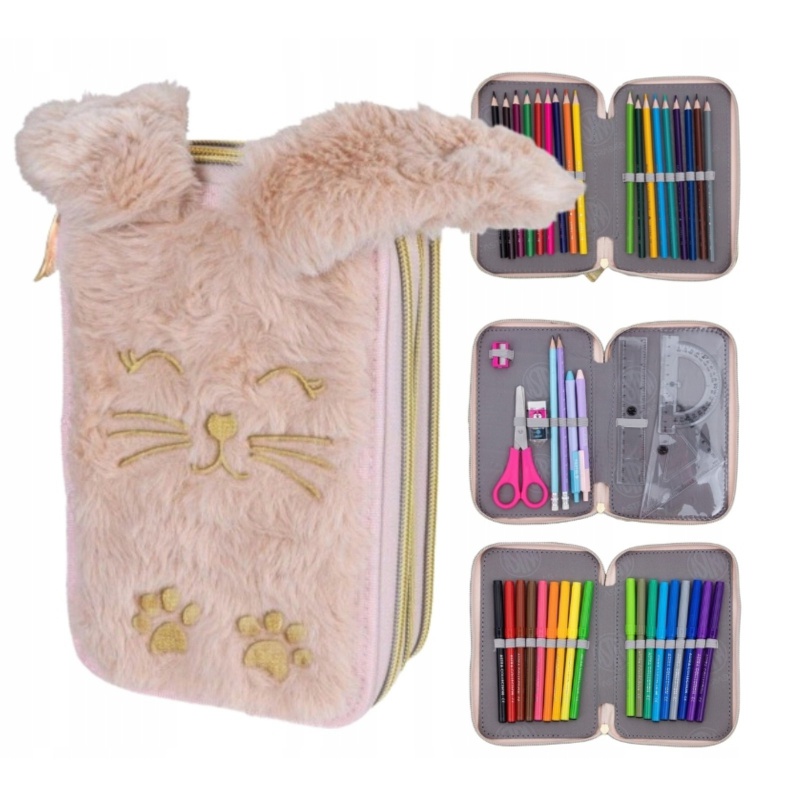 Trojposchodový peračník FLUFFY BUNNY s výbavou ✓ Rozkošný dizajn, kompletné vybavenie Trojposchodový peračník FLUFFY BUNNY s výbavou ✓ Rozkošný dizajn, kompletné vybavenie