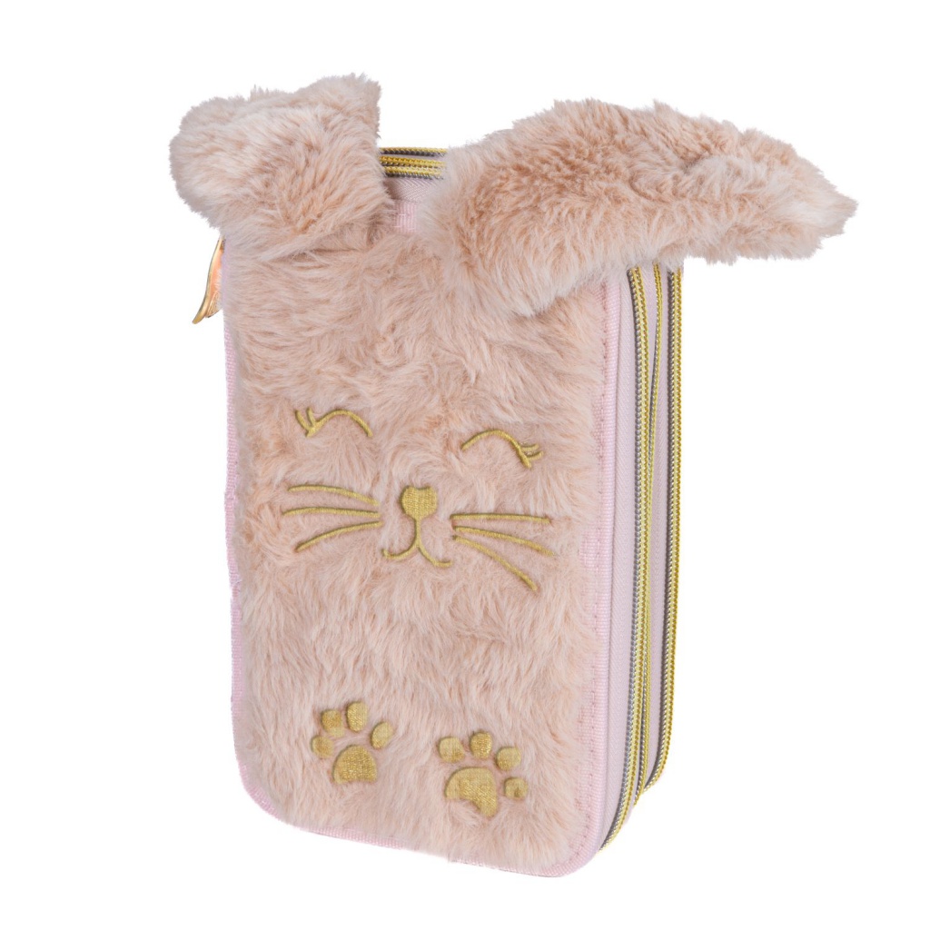 Trojposchodový peračník FLUFFY BUNNY s výbavou ✓ Rozkošný dizajn, kompletné vybavenie