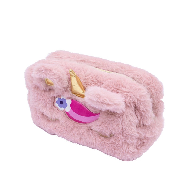 Peračník AstraBAG FLUFFY UNICORN ✓ Roztomilý jednorožec so zlatým zipsom a podšívkou Peračník AstraBAG FLUFFY UNICORN ✓ Roztomilý jednorožec so zlatým zipsom a podšívkou