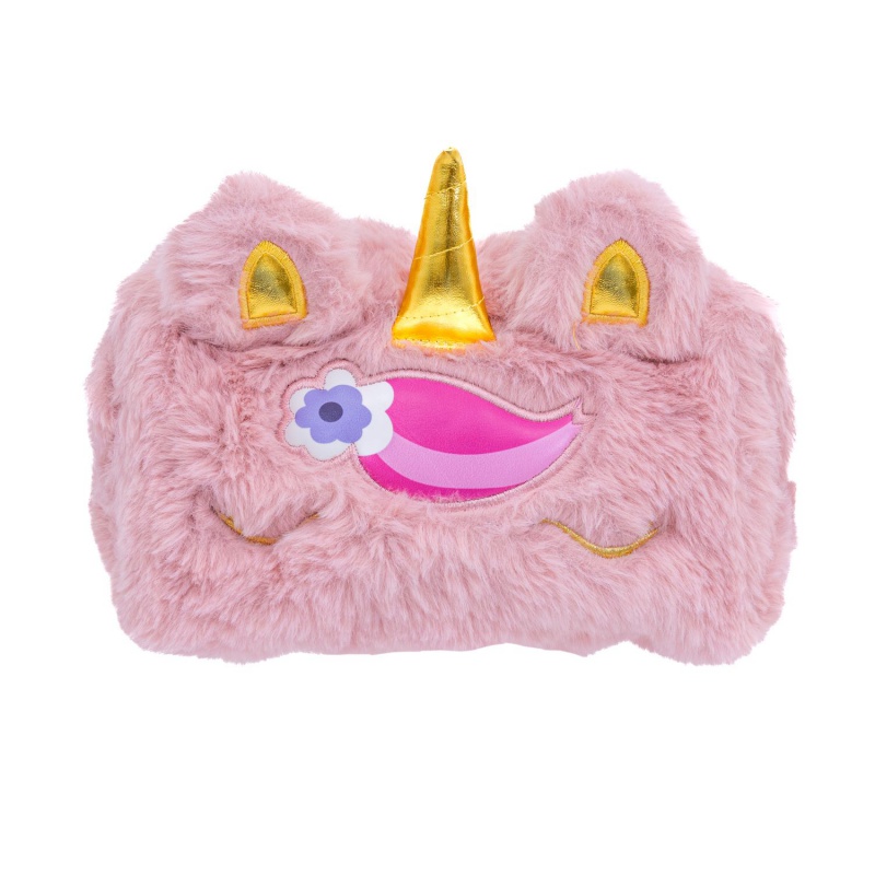 Peračník AstraBAG FLUFFY UNICORN ✓ Roztomilý jednorožec so zlatým zipsom a podšívkou Peračník AstraBAG FLUFFY UNICORN ✓ Roztomilý jednorožec so zlatým zipsom a podšívkou