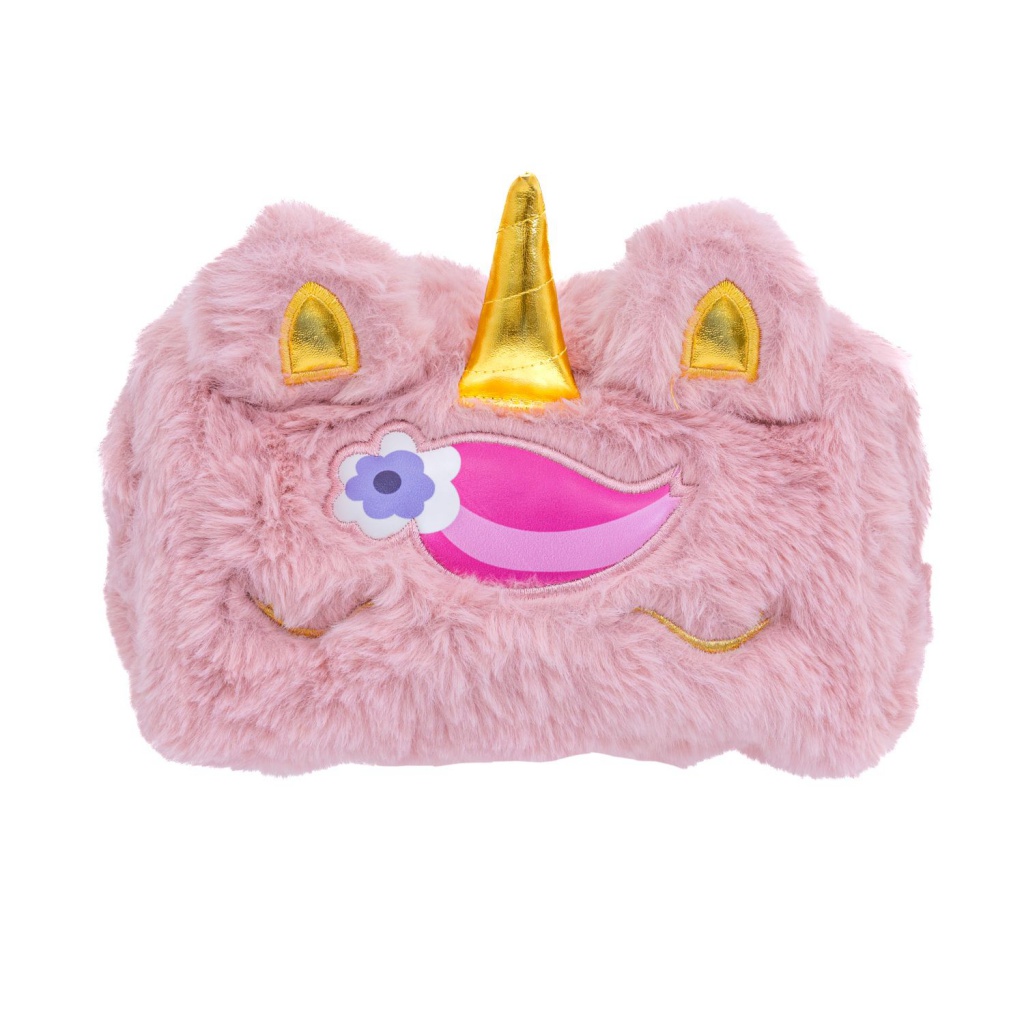Stylový sáček-penál ASTRABAG FLUFFY UNICORN s roztomilým motivem. Obsahuje jednu zipem uzavíratelnou přihrádku na zadní