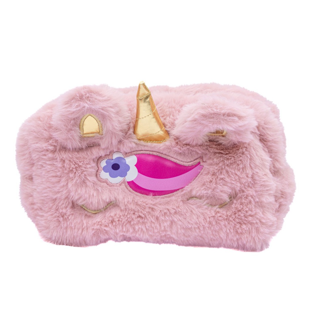 Stylový sáček-penál ASTRABAG FLUFFY UNICORN s roztomilým motivem. Obsahuje jednu zipem uzavíratelnou přihrádku na zadní