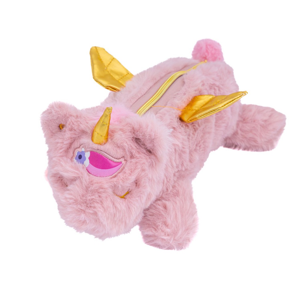 Stylový sáček-penál ASTRABAG FLUFFY UNICORN s roztomilým motivem. Obsahuje jednu zipem uzavíratelnou přihrádku na zadní