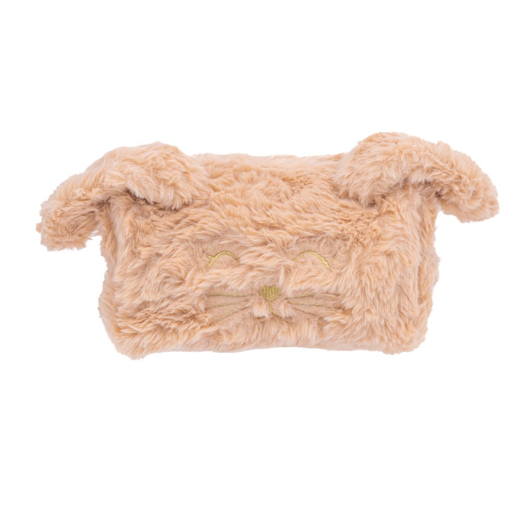 Stylový sáček-penál ASTRABAG FLUFFY BUNNY s roztomilým zajíčkovým motivem. Obsahuje jednu zipem uzavíratelnou přihrádku