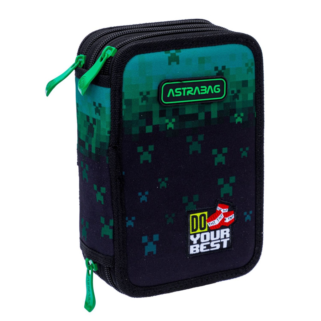 Třípatrový penál AstraBAG s kompletní náplní kvalitních psacích potřeb je perfektním řešením pro školáky. S tímto p