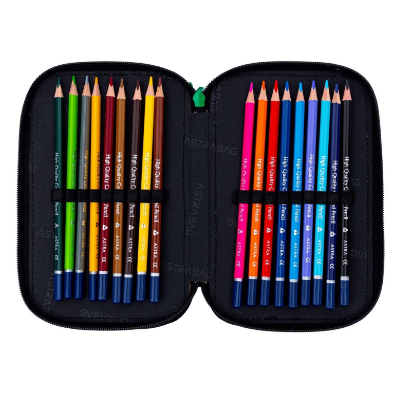 Trojposchodový peračník s náplňou AstraBAG DO YOUR BEST ✓ Kompletná výbava školských potrieb ✓ Trojposchodový peračník s náplňou AstraBAG DO YOUR BEST ✓ Kompletná výbava školských potrieb ✓