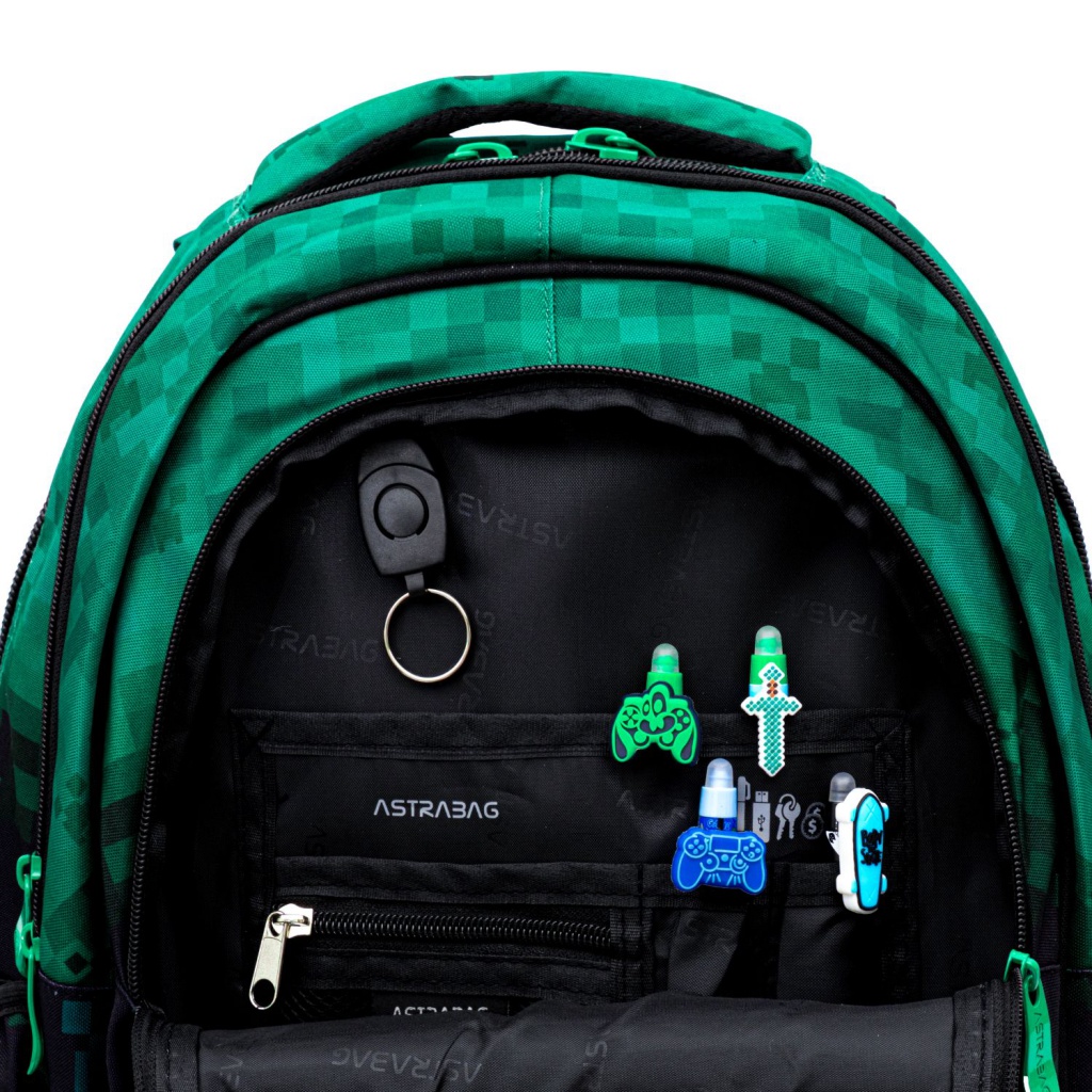 Školský batoh AstraBAG DO YOUR BEST AB300 pre žiakov ✓ 27L, ergonomický, ľahký