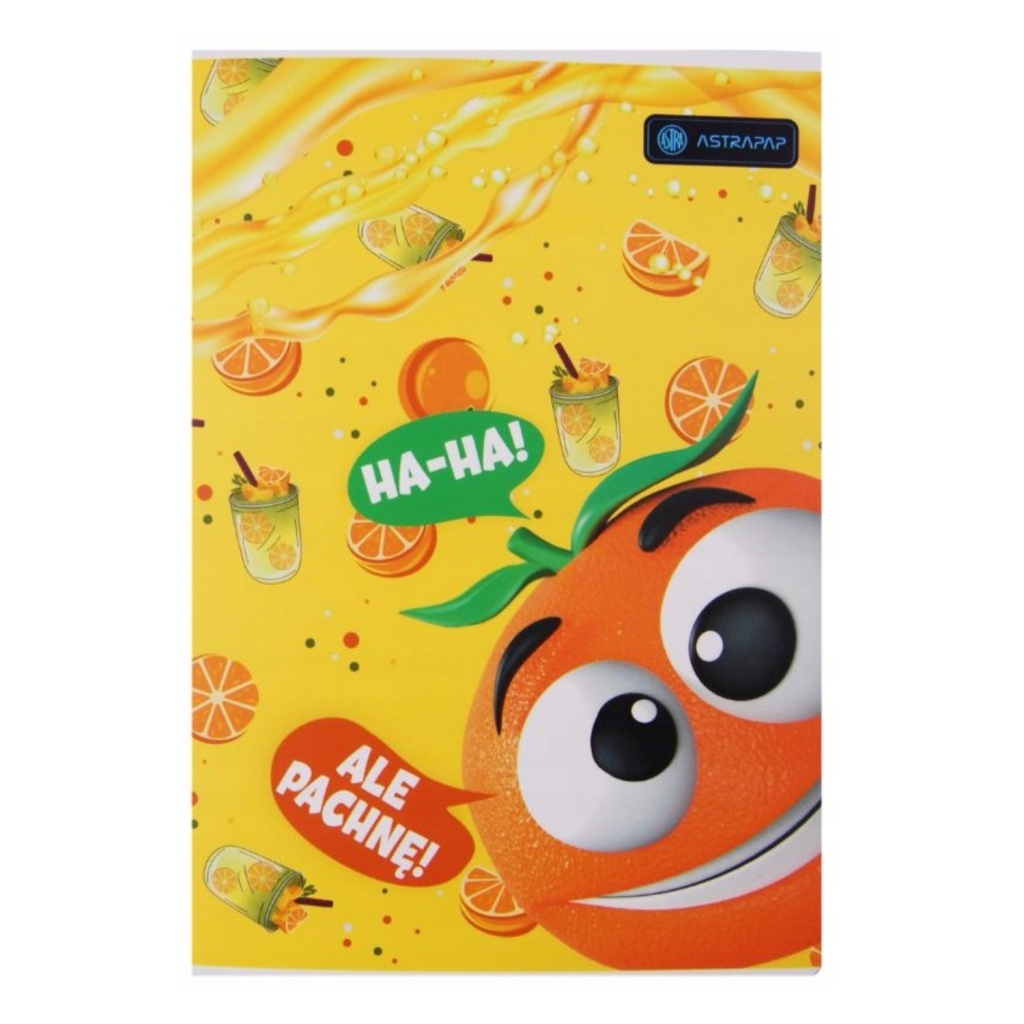 Voňavý zošit A5 štvorčekový AstraPAP, 32 listov ✓ Ovocné motívy