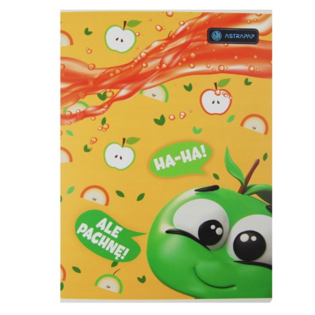 Voňavý zošit A5 štvorčekový AstraPAP, 32 listov ✓ Ovocné motívy