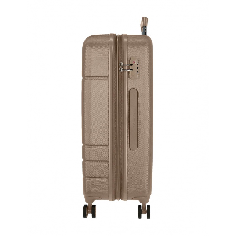 Cestovní kufr Movem Galaxy Champagne, 68×48×27 cm, 72L, TSA zámek Cestovní kufr Movem Galaxy Champagne, 68×48×27 cm, 72L, TSA zámek