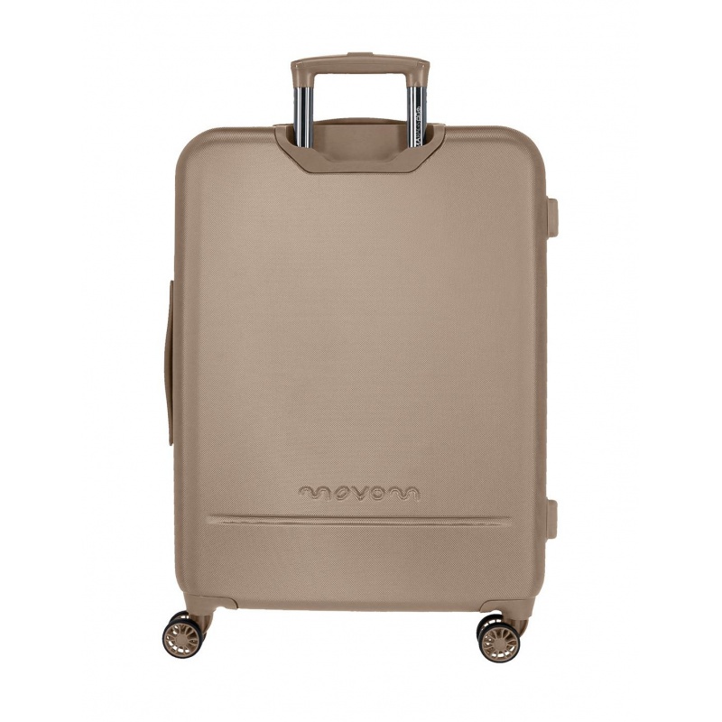 Cestovní kufr Movem Galaxy Champagne, 68×48×27 cm, 72L, TSA zámek Cestovní kufr Movem Galaxy Champagne, 68×48×27 cm, 72L, TSA zámek