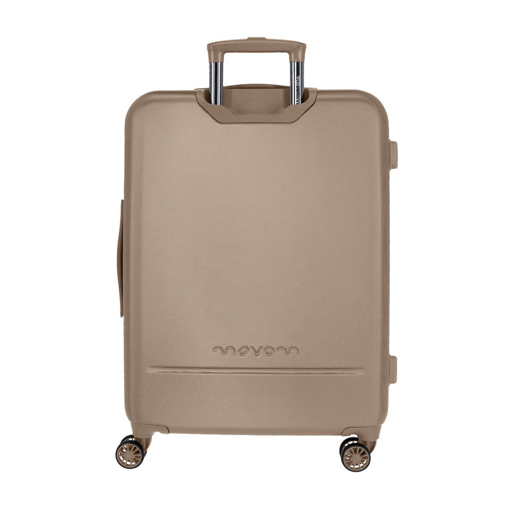 Cestovný kufor Movom Galaxy Champagne, 68×48×27 cm, 72L, TSA zámok