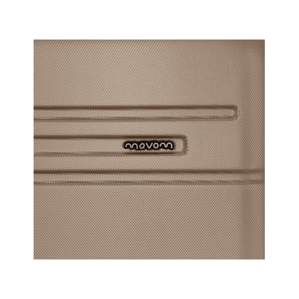 Cestovný kufor Movom Galaxy Champagne, 68×48×27 cm, 72L, TSA zámok