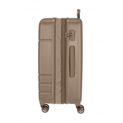 Cestovní kufr Movem Galaxy Champagne, 68×48×27 cm, 72L, TSA zámek Cestovní kufr Movem Galaxy Champagne, 68×48×27 cm, 72L, TSA zámek