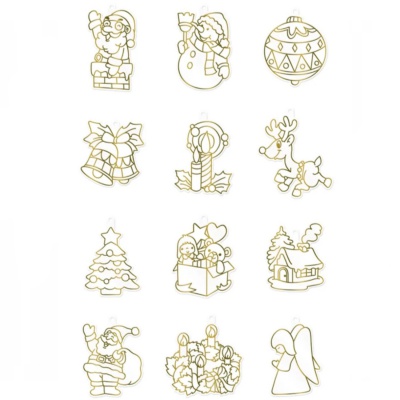 Vitrážové barvy AMOS Sun Deco Christmas – 10 barev + 12 vitráží 🎄 Vitrážové barvy AMOS Sun Deco Christmas – 10 barev + 12 vitráží 🎄