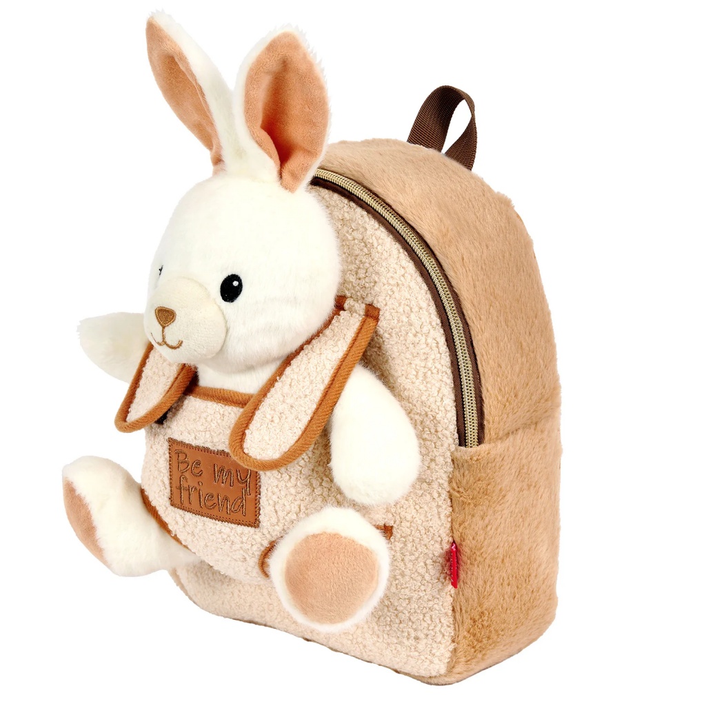 Roztomilý dětský batoh Perletti Be My Friend Daisy Bunny je ideálním společníkem pro každodenní dobrodružství. Přední část zdobí