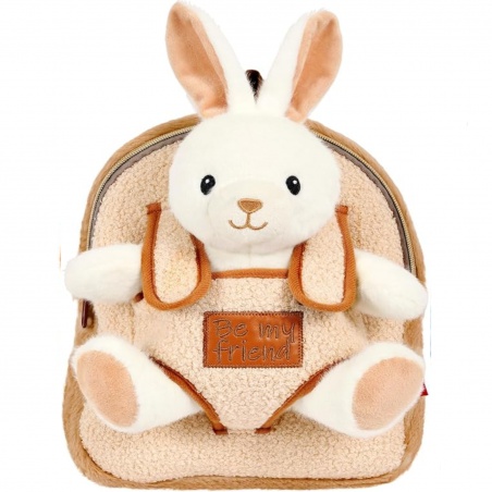 Roztomilý dětský batoh Perletti Be My Friend Daisy Bunny je ideálním společníkem pro každodenní dobrodružství. Přední část zdobí