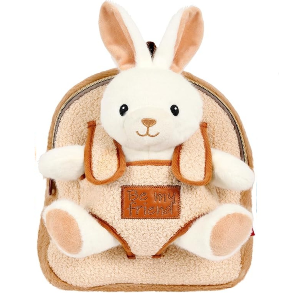 Detský batoh s plyšovým zajačikom Perletti Daisy Bunny – Be My Friend Cozy Collection