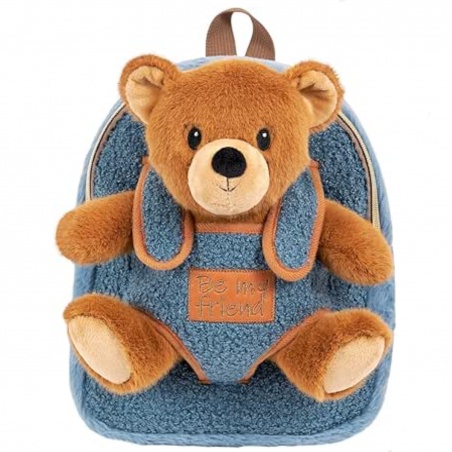 Perletti Toys detský batoh s plyšovým mackom ✓ Cozy kolekcia – 13093