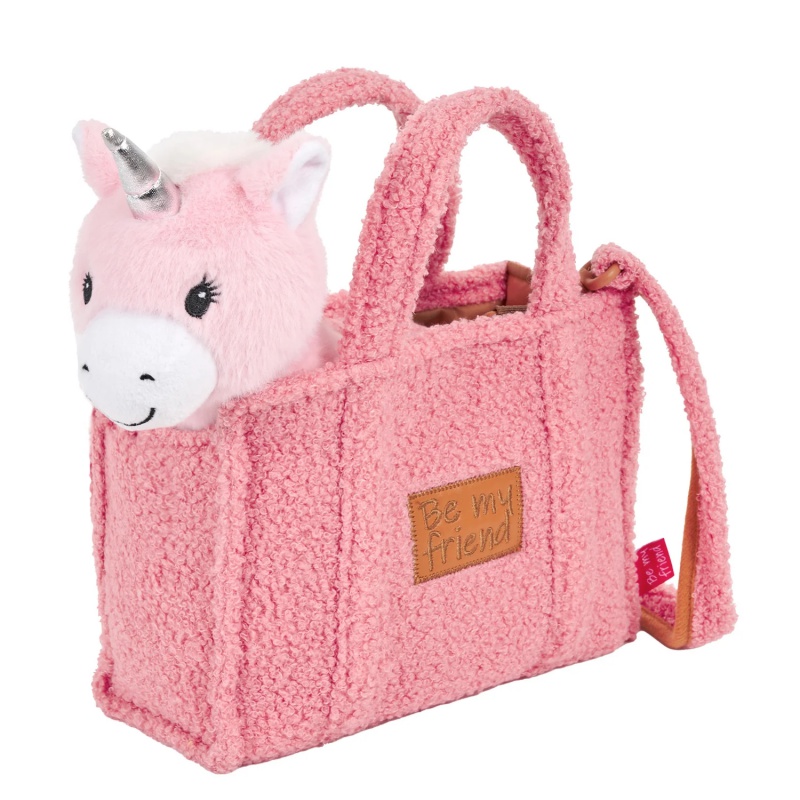 Detská plyšová kabelka s odnímateľnou hračkou Perletti Toys Jednorožec 27×22×9 cm Detská plyšová kabelka s odnímateľnou hračkou Perletti Toys Jednorožec 27×22×9 cm