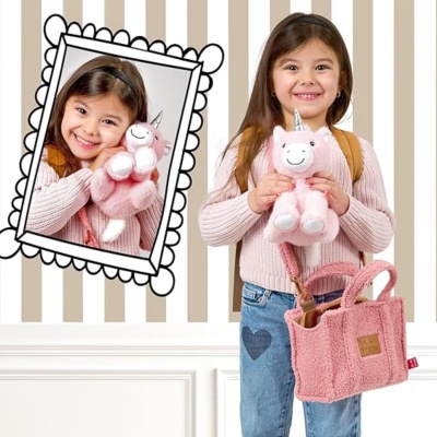 Detská plyšová kabelka s odnímateľnou hračkou Perletti Toys Jednorožec 27×22×9 cm Detská plyšová kabelka s odnímateľnou hračkou Perletti Toys Jednorožec 27×22×9 cm