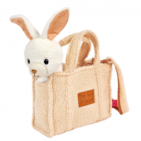 Detská kabelka s plyšovou hračkou Perletti Toys – Zajko Daisy Bunny, 13095