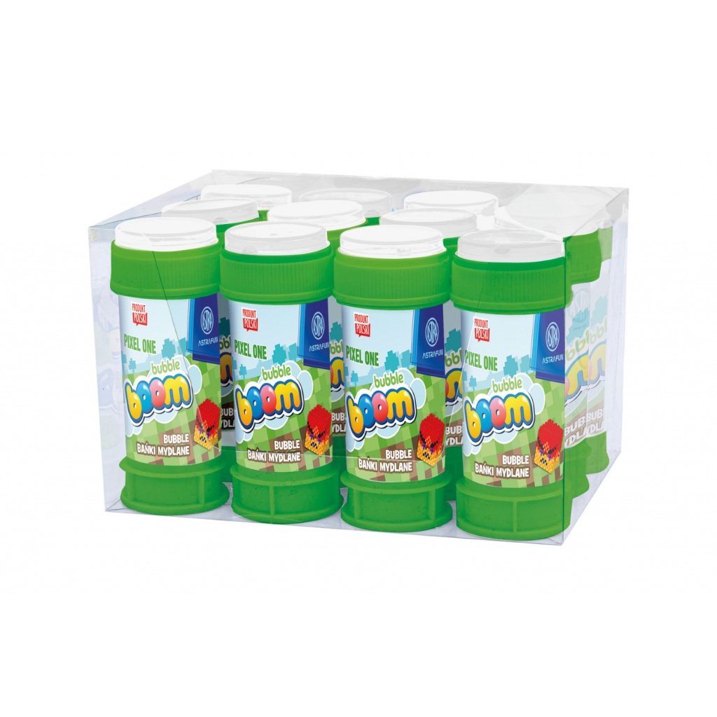 Bublifuk AstraFUN Pixel 60 ml – farebné bubliny a labyrintová hra